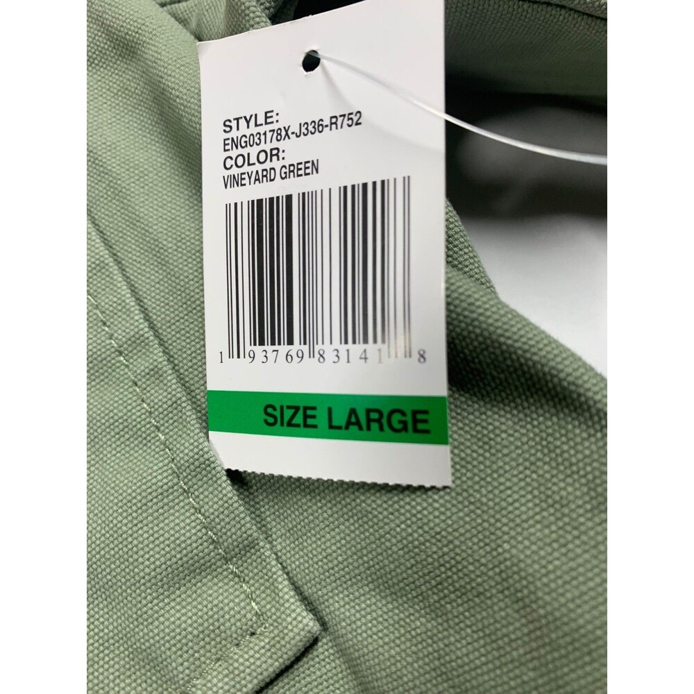 Kensie Jeans Shirt Jacket Womens L Sage Green Button-Up Long Sleeve Pockets NWT - Picture 7 of 9